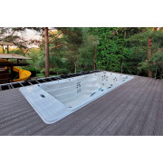 Палубная доска полнотелая из ДПК марки HOLZHOF Solid, 150*18