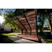 Палубная доска полнотелая из ДПК марки HOLZHOF Solid, 150*18