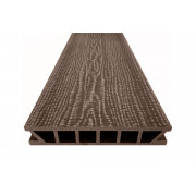 Террасная доска Deckron (Декрон) WoodLike с 3D тиснением, 153*28