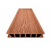 Террасная доска Deckron (Декрон) WoodLike с 3D тиснением, 153*28